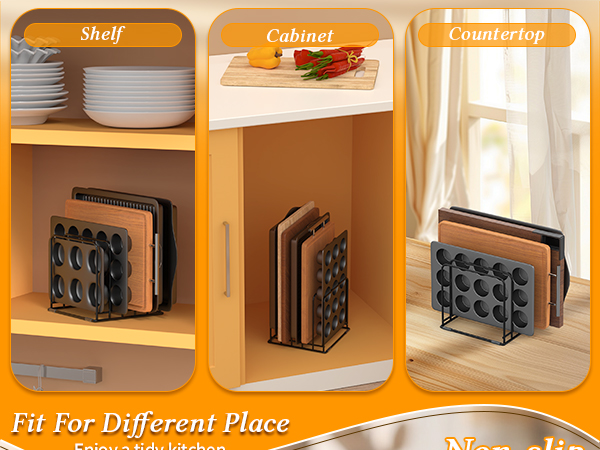 cutting board organizer kitchen cabinet organizer cutting board rack