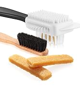 4 Pcs Suede and Nubuck Cleaning Brush Set Horsehair Shine Shoes Brush Kit Polish Dauber Applicato...