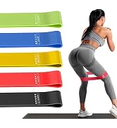 Resistance Loop Exercise Bands Exercise Bands for Home Fitness, Stretching, Strength Training, Ph...
