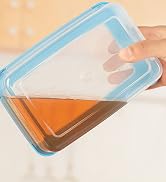 Food Storage Container Set, Airtight Plastic Bowls with Lid (Pack of 3), Reusable - For Kitchen P...