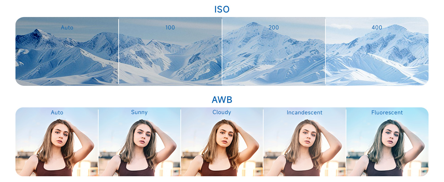 ISO & AWB