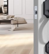 Ulecoce DL08H 7-in-1 Fingerprint Smart Door Lock for Front Door with Handle | App Control, Remote...