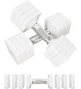 20LBS Adjustable Dumbbell Set, 4 in 1 Free Weights Dumbbells Set for Women Men Hand Weights Set A...