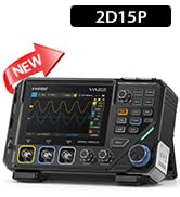FNIRSI 2D15P 100MHz Digital Oscilloscope Multimeter DDS Signal Generator 3 in 1, 2CH Automotive O...