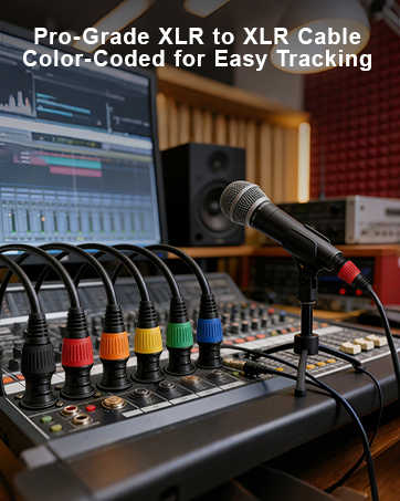 Color-Coded XLR Cables