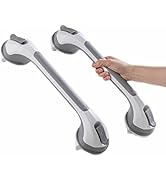 TAILI Grab Bars for Bathtubs and Showers 2 Pack Suction Grab Bar, Heavy Duty Shower Handle Remova...