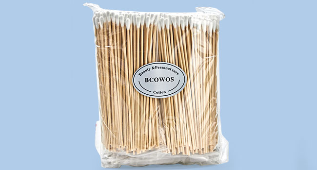 Bcowos Long Cotton Swabs
