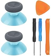 Replacement Thumbsticks for Xbox One/ PS4 Controllers, Black Analog Joysticks for Xbox On...