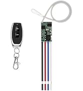 433MHz Universal Wireless RF Remote Control Switch DC 6V 12V 24V 1CH Channel Relay Wireless Secur...