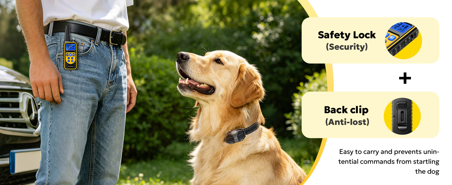 Heaflex shock collar for dog