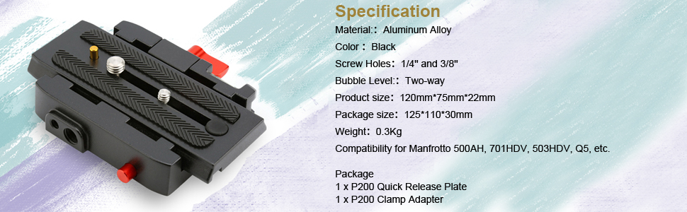 P200 Quick Release Adapter