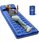 OGERY Sleeping Pad for Camping, 6" Extra-Thick Reinforced Camping Sleeping Pad with Pillows & Bui...