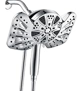 GRICH 2 IN 1 Shower Head with Handheld and Rain Showerhead: 10 Spray Modes/Settings High Pressure...