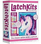 LatchKits Latch Hook Kits for Kids – Kids Crafts, Arts and Crafts, Yarn Art, Wall Hanging & Mini-...