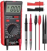 Proster LCR Meter - Capacitance Inductance Resistance Tester Multimeter Self-Discharge with Overr...