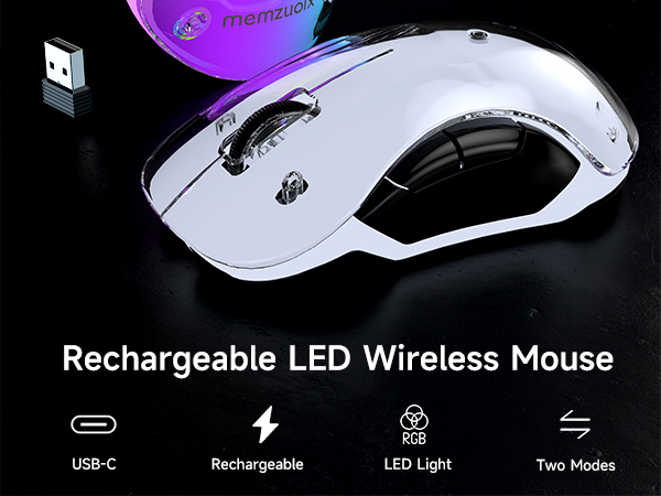 LED wireless mouse