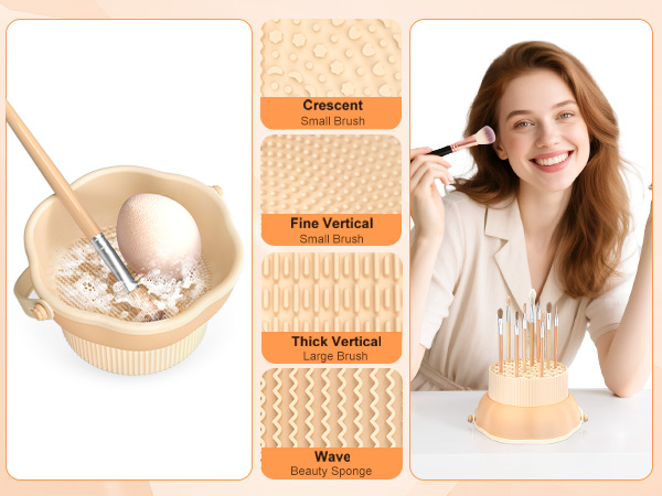 Makeup Brush Cleaner Mat