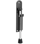 Adjustable Telescopic Kickdown Door Stopper, Elfthloo Heavy-Duty Commercial Spring-Loaded Foot-Op...