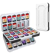 HEIYING Switch Game Case for Nintendo Switch/Switch Lite/Switch OLED Game Card & Micro SD Memory ...