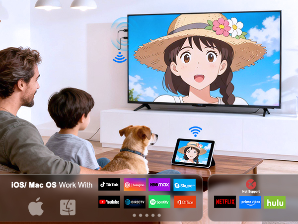 iOS wireless display