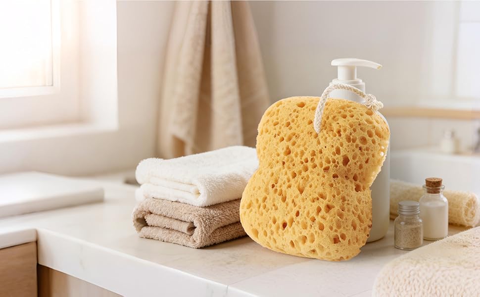 soft bath sponge
