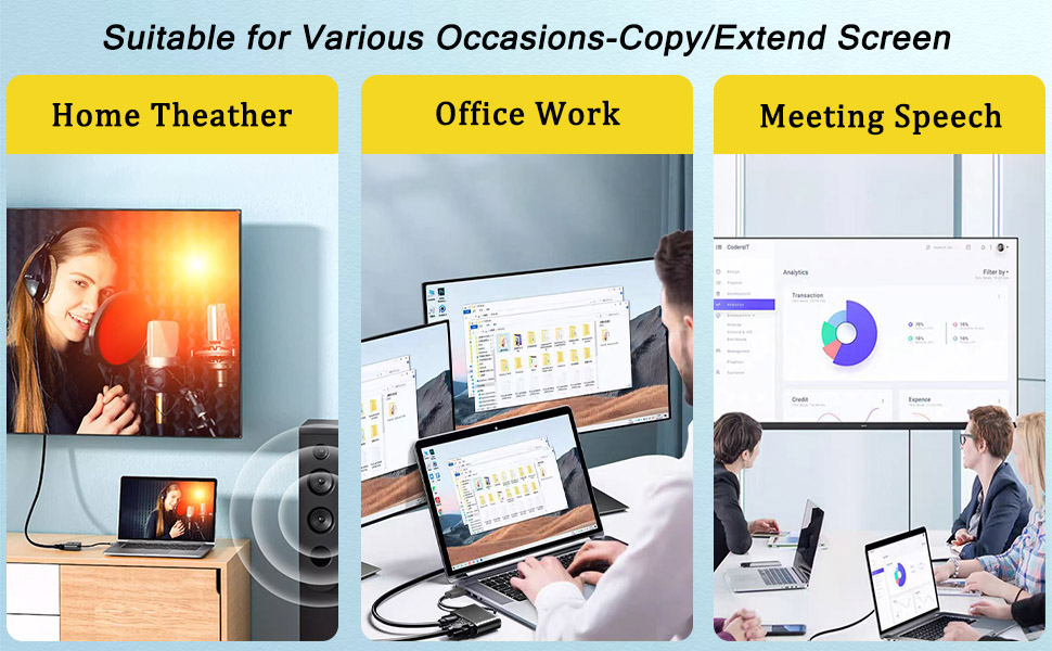 vga to hdmi vga dapter for dual monitor