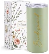 Ugiftcorner Bridesmaid Gifts for Proposal Skinny Tumbler 15 oz Sage Green | Bridal Shower Gifts, ...