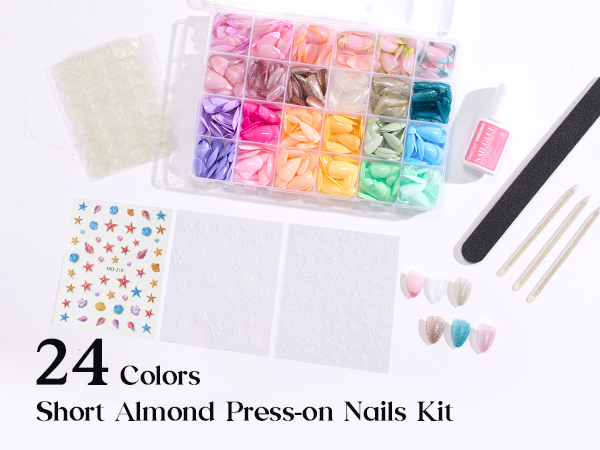 Beetles Press On Nails Kit