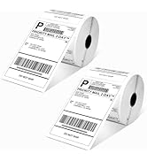 Omezizy 4x6 Thermal Shipping Label, Shipping Address Labels (2 Rolls of 500 4x6 Roll Labels) - Co...