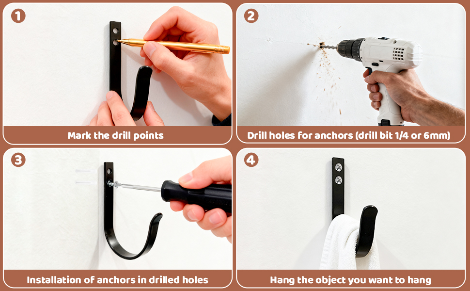 hat rack for wall