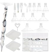 ZYNYXY 25PCS Ergonomic Diamond Art Pens Kits, Resin Diamond Painting Pen with Multifunctional Pla...