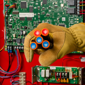 Color-coded Cushion-Grip screwdriver handles for greater comfort