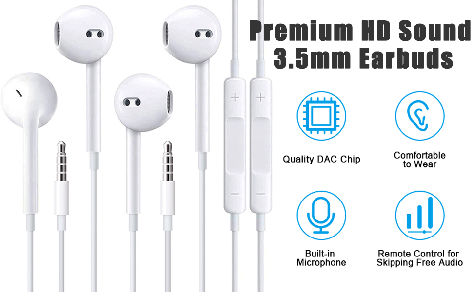wired headphones