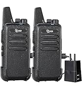 TIDRADIO TD-M8s Walkie Talkies, Portable FRS Two-Way Radios Rechargeable,Hands Free, Long Range, ...