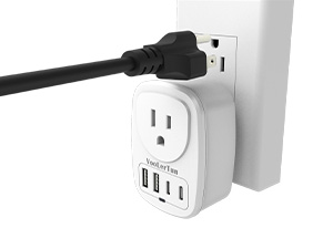 Multiple Outlet Wall Plug