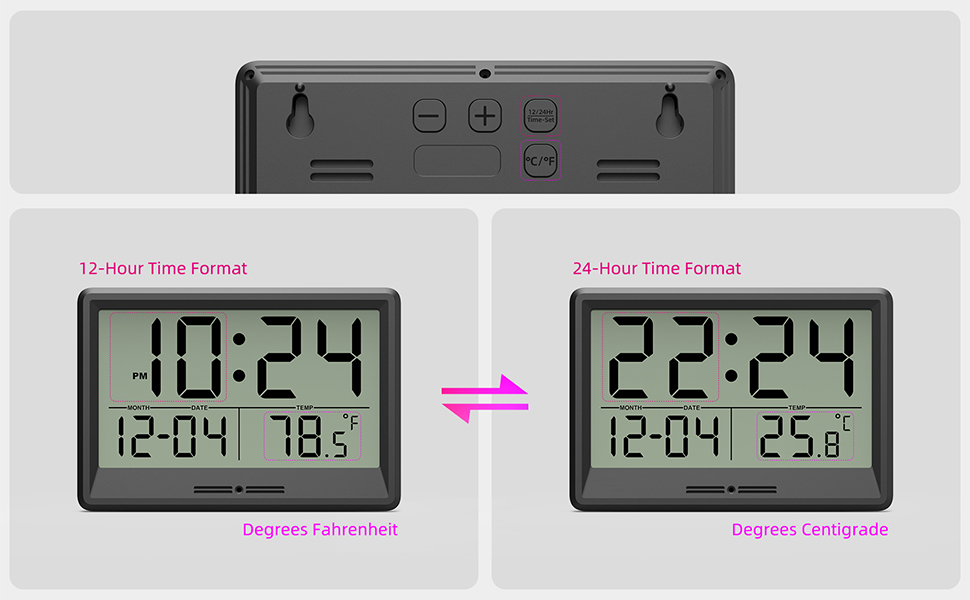 Time Format & Temperature Unit