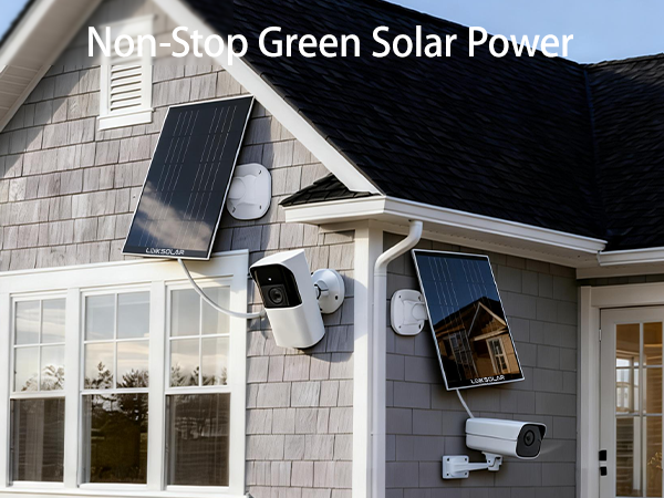 solar panel for camera