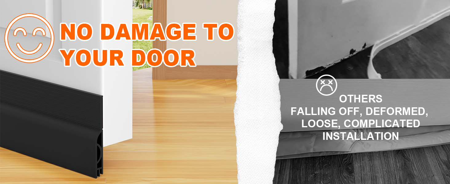 under door draft stopper