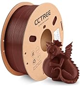 CCTREE PLA+ Filament 1.75mm, Stronger and Toughness 3D Printer Filament PLA Plus, Dimensional Acc...