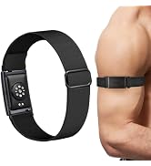 Bolesi Stretchy Bicep Arm Bands Compatible with Amazfit Helio Fitness Tracker,22mm Soft Breathabl...