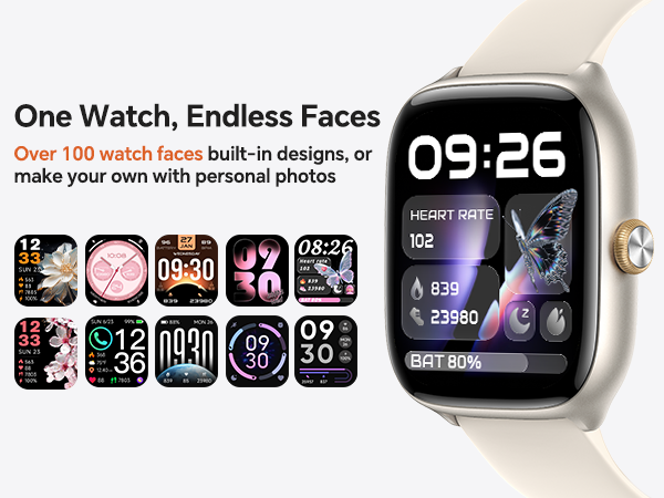 1.75“ AMOLED Smart Watches for Women