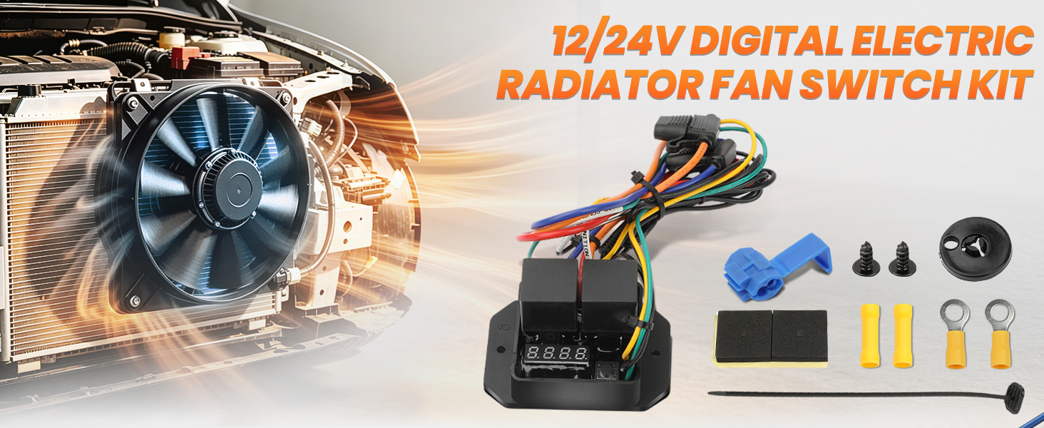 12V/24V Fans Controller Switch #0444