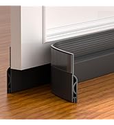 Pundin Door Draft Stopper,Adjustable Door Sweep for Bottom of Door,Silicone Weather Stripping Doo...