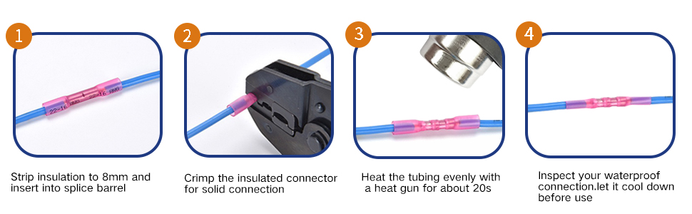 Heat Shrink Butt Connectors