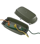 D-Line Outdoor Weatherproof Electrical Cable Box, IP54 Rated for Safe Outdoor Use, Power Strip En...