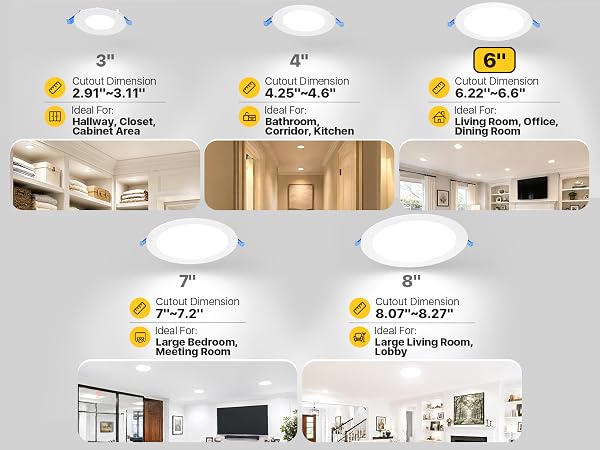 Ensenior Recessed Lighting