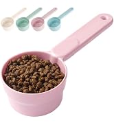 Joyinjojo Dog Food Scoop 1 Cup 1/2 Cup - Melamine Dog Food Measuring Cup, Pet Food Scoop for Dog ...