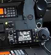 HYS Universal Mobile Ham CB Radio Shoulder Speaker Microphone&Mic Hanger Holder Mount with Adhesi...