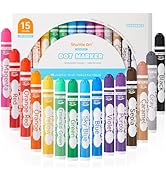 Shuttle Art Dot Markers, 15 Colors Washable Dot Markers for Toddlers,Bingo Daubers Supplies for K...