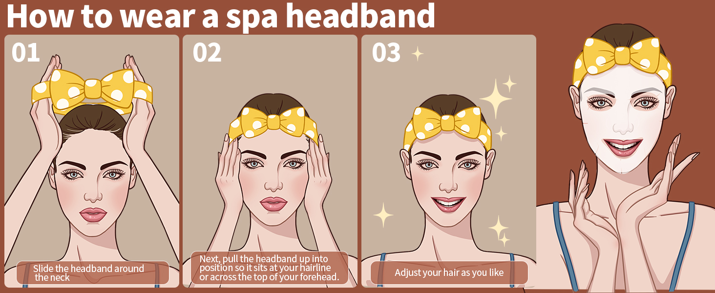 Spa headband